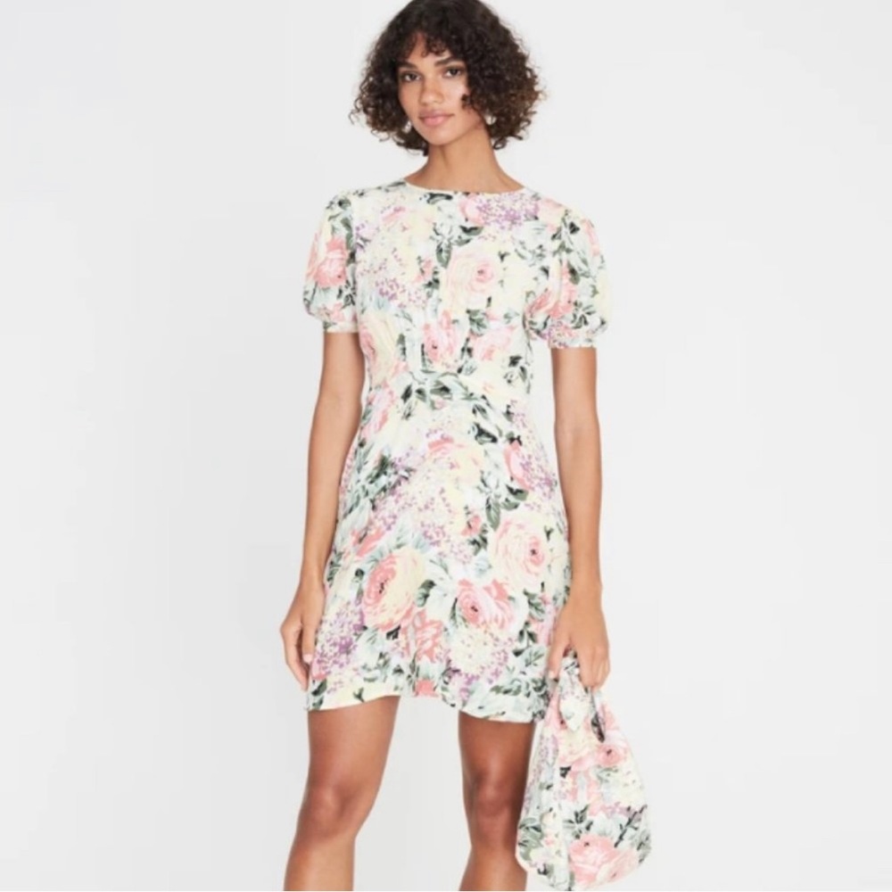 Faithfull the Brand Sidonie Floral Mini Dress